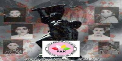 PAK: Amud Sineması Şehitlerini Unutmayacağız