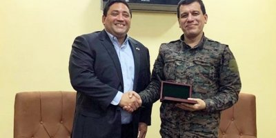 Mazlum Abdi, ABD’nin Suriye Özel Temsilci Yardımcısı Brownstein ile görüştü