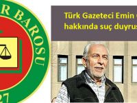 Amed Barosu'ndan suç duyrusu