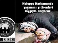 "Halepçe katliamı sırasında yapayalnız kalan Kürtler bir kez daha devletsizliğin acısını hissettiler"