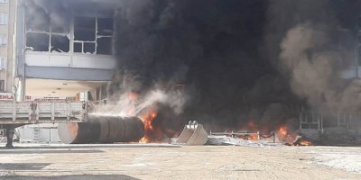 Adıyaman’da yakıt tankı patladı   