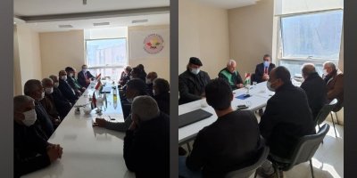 PAK Gn. Bşk. Mustafa Özcelik'ten PAK Mardin İl Örgütüne Ziyaret