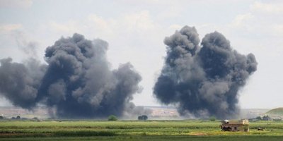 Koalisyon’dan IŞİD’e bombardıman!