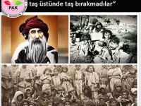 "Dersim kırımı, gayri müslim nüfusun kırımından sonra hedef alınan Kürt halkının yok edilmesi stratejisinin son halkasıdır"