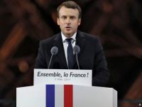 Fransa'nın YeniCumhurbaşkanı Macron oldu