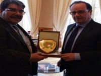 PYD EşBaşkanı Fransa Cumhurbaşkanı ile  görüştü