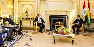 Başbakan, Fransız ve Alman heyet ile görüştü