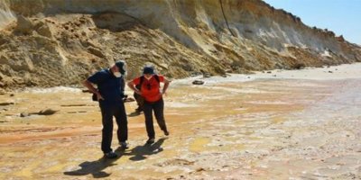 100 bin yıllık çocuk ayak izleri keşfedildi