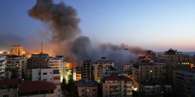 Gazze Şeridi'nden İsrail'e çok sayıda roket atıldı: 1 ölü, 6 yaralı