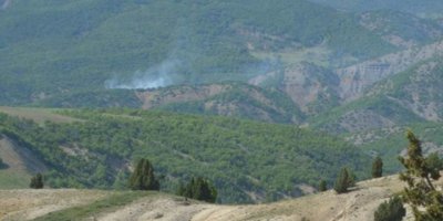  Dersim’deki orman yangını sürüyor