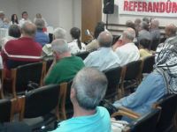 Izmir: Katılımcılar Bağımsızlık Referandumu Destekleme İnsiyatifi'nin Konferansına sıcak ilgi gösterdi