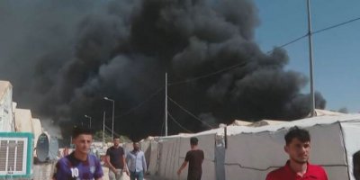 Duhok’taki mülteci kampında yangın!