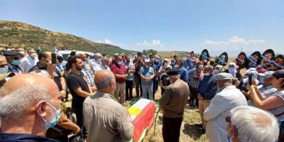 Kürt siyasetçi Akagündüz, son yolculuğuna uğurlandı