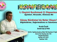 Diyarbakır'da Konferans