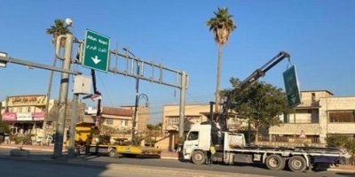 Kerkük’te trafik levhalarındaki Kürtçe yazılar kaldırıldı