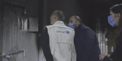 UNICEF heyeti Haseke’de aileleri IŞİD’li olan çocukları ziyaret etti