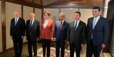 Altı lider ilk kez bir masa etrafında buluştu