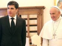 Başbakan Barzani, Vatikan'da Papa'yla görüştü