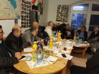 PAK Genel Başkanı Mustafa Özçelik Hamburg'da Kürt sivil kurumları, parti ve şahsiyetlerle görüştü