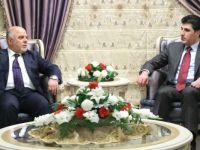 Başbakan Barzanî Bağdat'ta Abadi ile bir araya geldi
