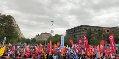 Diyarbakır’da 1 Mayıs coşkuyla kutlandı