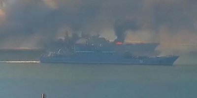 NBC: Moskova kruvazörü ABD'nin verdiği istihbarat üzerine batırıldı