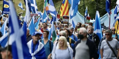 İskoçlar bağımsızlık için yürüdü