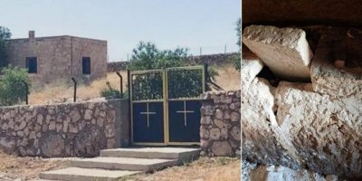 Süryani şapelindeki mezarlara saldırı: “Ölülerimizi kabirde bile rahat bırakmıyorlar”