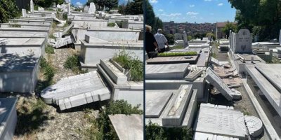 İstanbul’da Yahudi mezarlığına saldırı: 36 mezar tahrip edildi