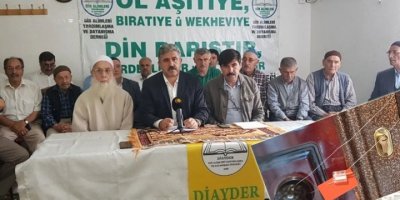 Kürtçe hutbe veren DİAYDER'in kapısı mühürlendi