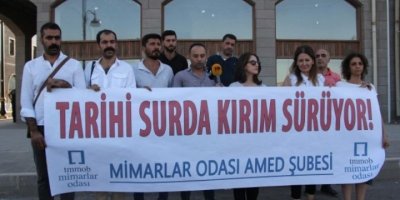 TMMOB: Sur'daki yapılar sermaye ve ranta açıldı