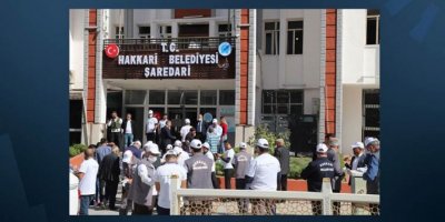 Kayyumla yönetilen Hakkari Belediyesi icralık oldu