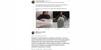 Akademisyen Yüksel Hoş'dan Kürtlerin cenazesini yakma çağrısı