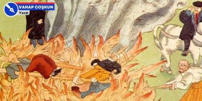 Cadılardan korkup kadınları yakmak