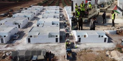 Efrin İşgali.. Filistinliler Efrin’de konut yaptırdı!