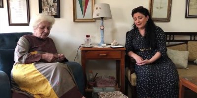 Pervin Çakar, 'son Kürt prensesi' Bedirxan için 'Ey Niştiman'ı söyledi