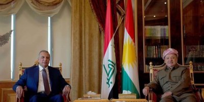 Başkan Mesud Barzani ile Irak Başbakanı Kazımi bir araya geldi