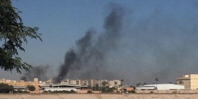 Irak'ta Yeşil Bölge'ye roketli saldırı