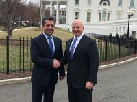 Mesrur Barzani, McMaster ile görüştü