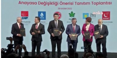 Altılı Masa, anayasada öngördüğü değişiklikleri açıkladı