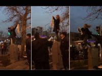 İranlı kadınlar sokaklardan çekilmiyor!