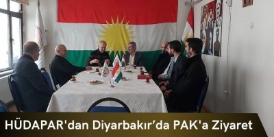 HÜDAPAR'dan Diyarbakır’da PAK'a Ziyaret