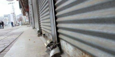 Diyarbakır'da son bir yılda 1150 bin esnaf kepenk kapattı