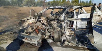 ​​​​​​​Qamışlo-Haseke yolunda bir araca SİHA saldırısı düzenlendi