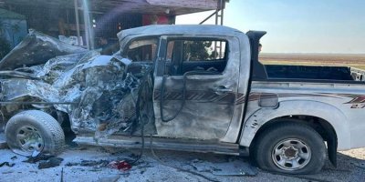 Qamışlo-Derik yolunda bir araca SİHA saldırısı