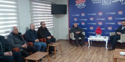 PAK 'tan Diyarbakır’da Saadet Partisi’ne ziyaret