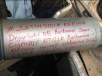 Diyarbakır kayyımının adı Afrin'e atılan havan mermisinde