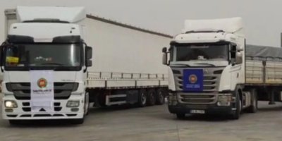 Diyarbakır Barosu'ndan Adıyaman ve Hatay’a 2 TIR su yardımı