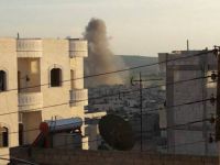 Savaş uçakları Afrin merkezi vuruyor..