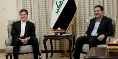 Neçirvan Barzani ile Sudani bir araya geldi